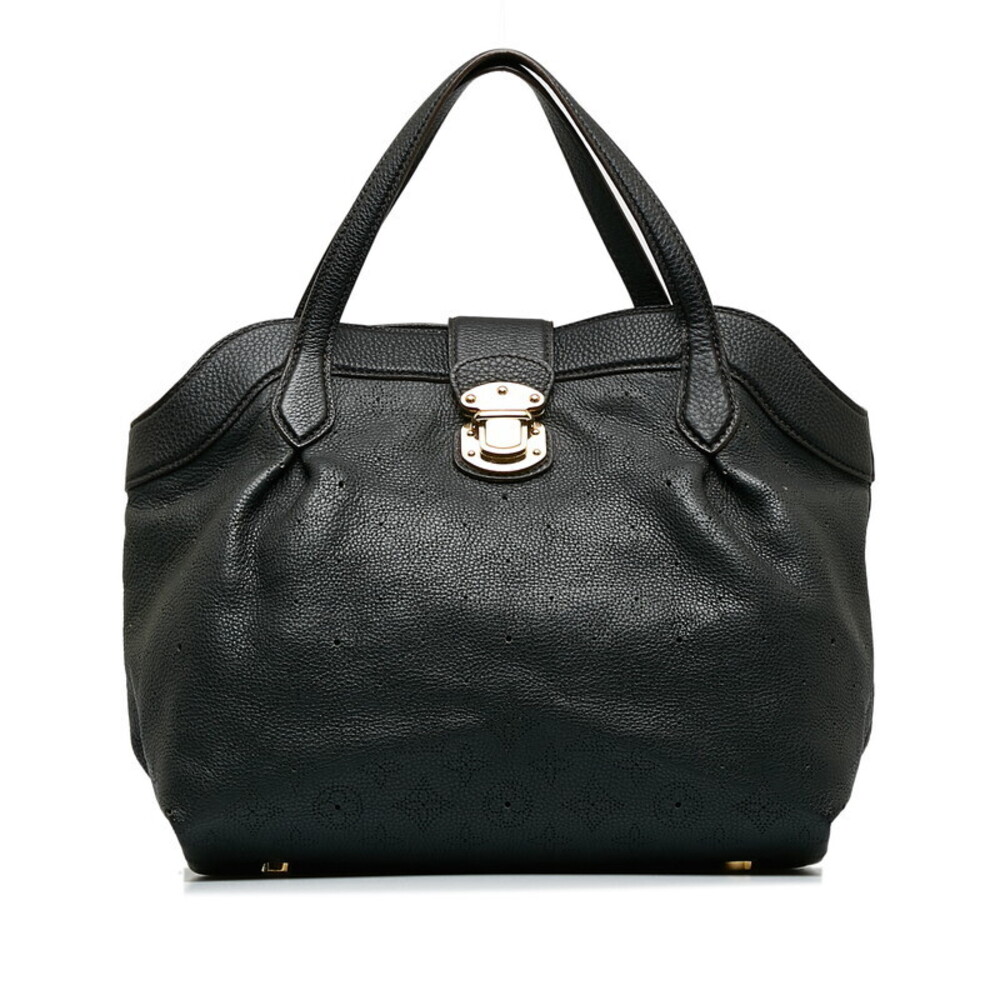 Louis Vuitton Monogram Mahina Shields Handbag Noir Black Leather
